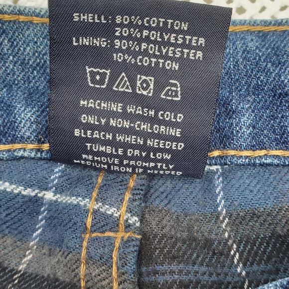 Vintage Smith's Flannel‎ lined vintage workweek jeans 36/32 - Picture 5 of 10